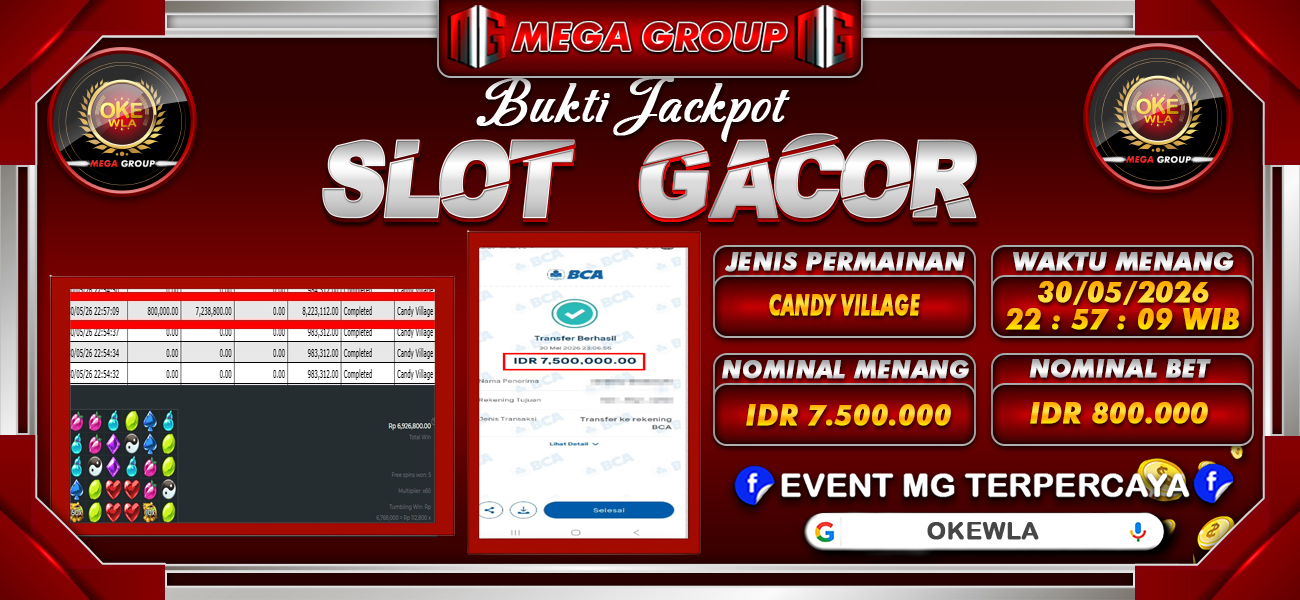 Bukti JP situs Okewla hari Minggu, 31 Mei 2026
